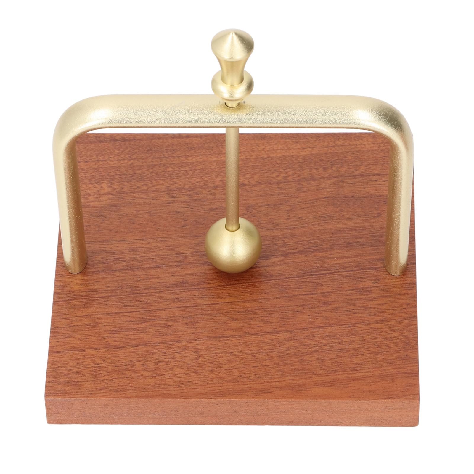Ejoyous Servilletero de Mesa Servilletero de Madera con Base de Madera Maciza y Estante de Metal 14 X 14 X Cm Bola de Elevación Dispensador de Mesa Compacto para el Hogar Restaurante Cafetería Hotel