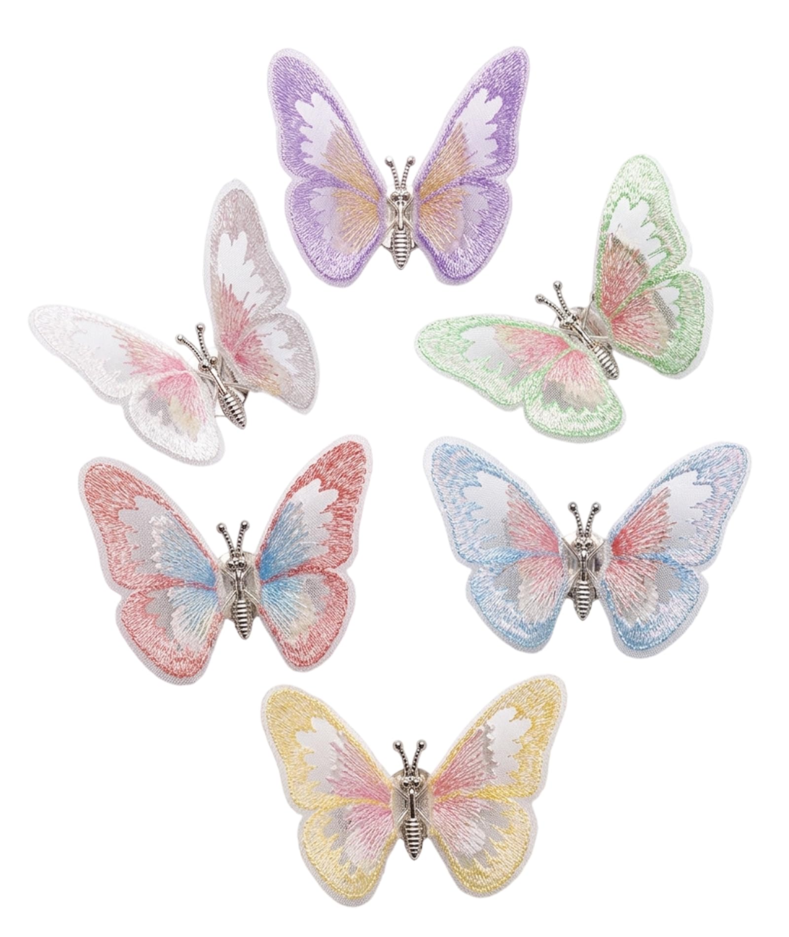 6PCS Cute Butterfly Fridge Magnets, Stylish Refrigerator Accessories for Kitchen, Office, Home Decor, Cartoon Flower Pot Design with Strong Hold, Mini Vase Magnets for Gift-image-47