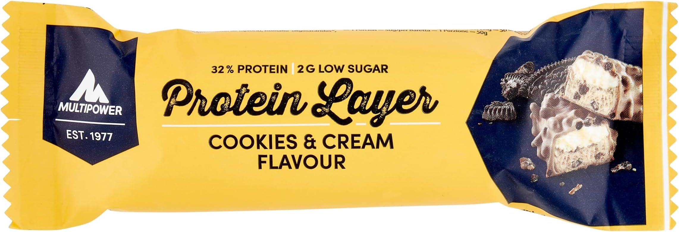 Multipower Protein Layer, Cookies and Cream, 18-Piece