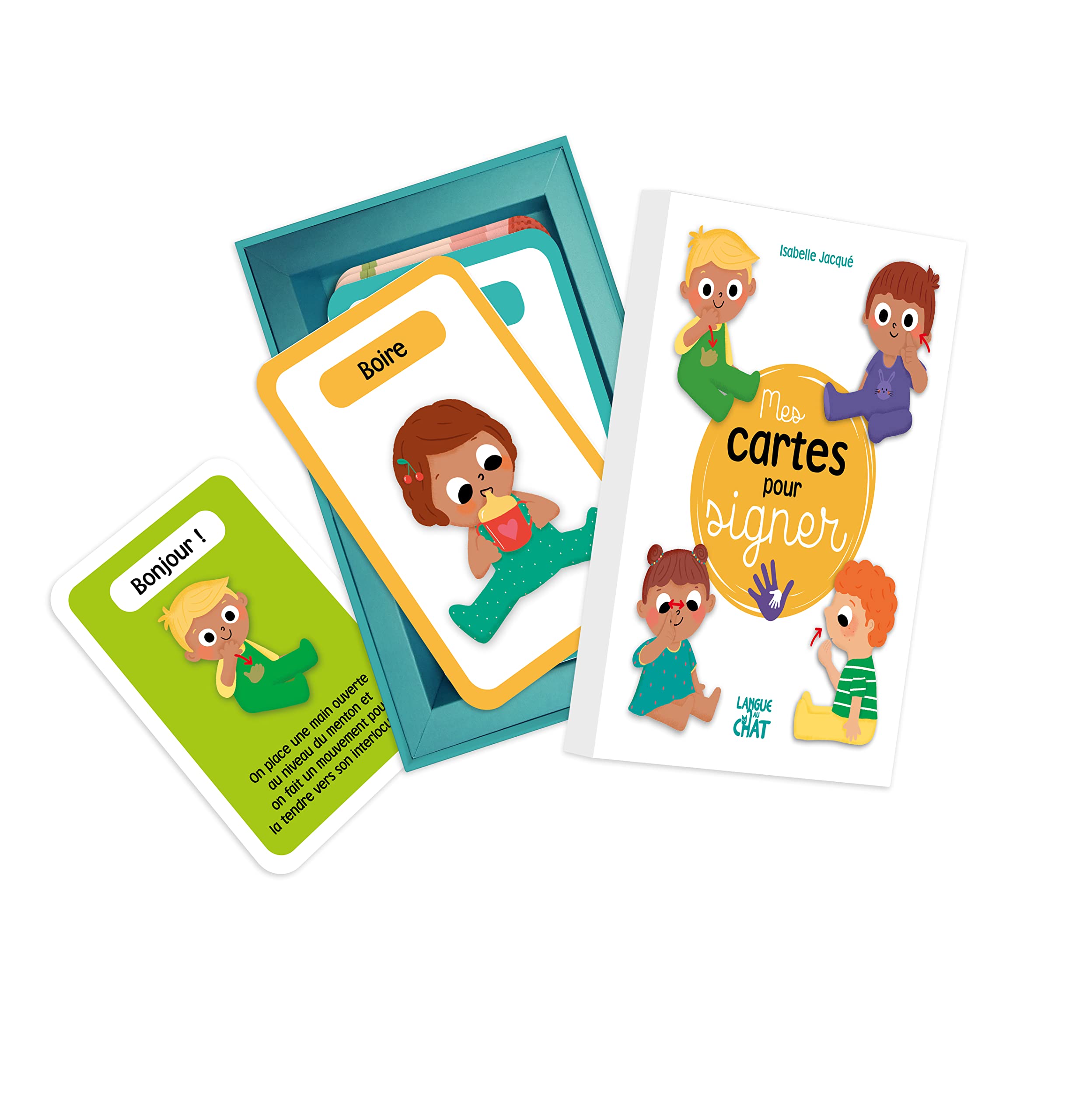 Mes cartes pour grandir - Mes cartes pour signer - Éveil - Dès 6 mois