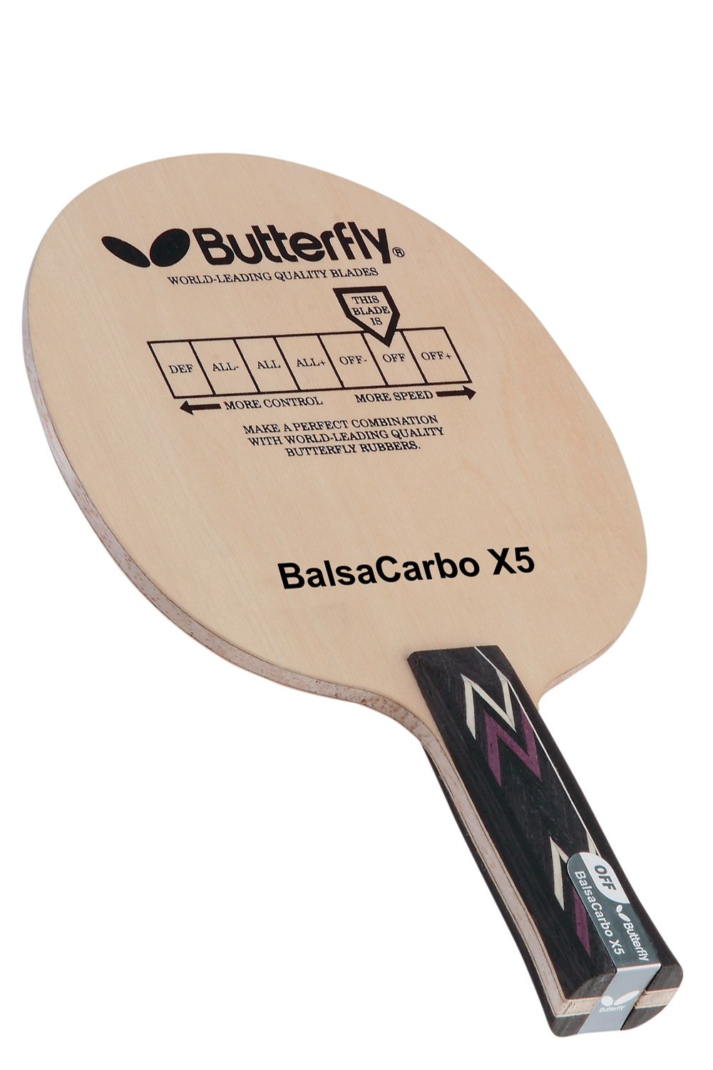 Buy Butterfly Balsa Carbo X5-FL Blade Online at Low Prices in