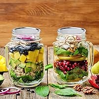 Vista 5 de 30 tapas para tarros de conserva, tapas anchas de boca regular para frascos de bola, Kerr y otras marcas de tapas de conservas de boca ancha a