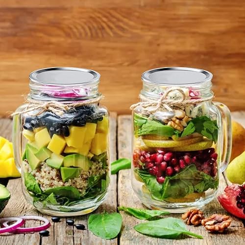 Miniatura 5 de 30 tapas para tarros de conserva, tapas anchas de boca regular para frascos de bola, Kerr y otras marcas de tapas de conservas de boca ancha a