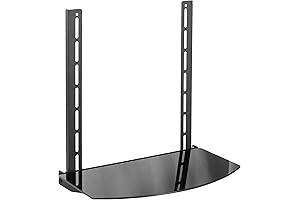 VIVO Under or Above VESA Shelf for Cable Box Under TV on Wall