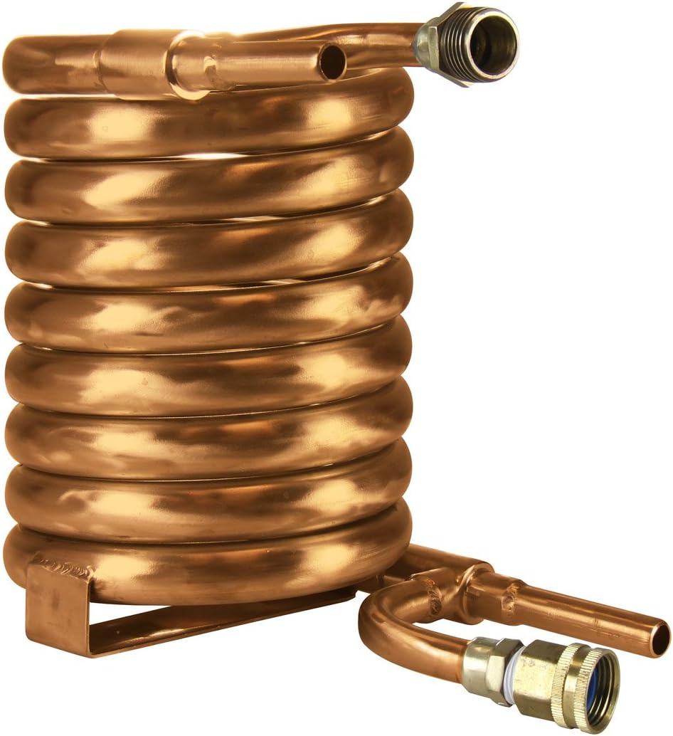 Kegco 3PFL-CCFC Counterflow Chiller, 12', Copper