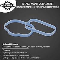Vista 2 de Juego de juntas de colector de admisión inferior y superior Reemplazo para 3.6L 2011-2020 Dodge Avenger Journey Charger Jeep Grand Cherokee