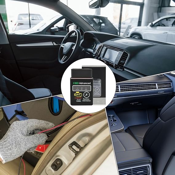 Scanner for Car Test Measurement Measure Inspect Instrument Circuit Tester | Wireless Code Reader Scan Tool for Truck Marine Fleet Mechanic Workshop Garage Auto Shop Repair Service Maintenance