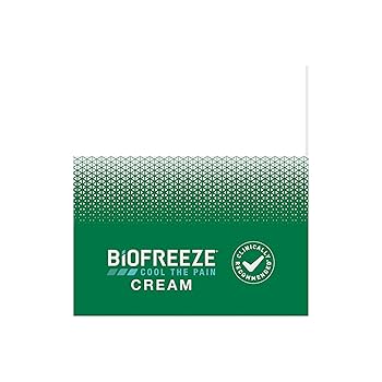 BIOFREEZE 冷却療法クリーム 110g×3本 Biofreeze Pain Relief Cream, Back Knee Muscle Joint and