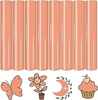 Vista 18 de Vinilo de Transferencia de Calor Bohemio Oscuro - 8 Hojas 12'' x 10'' Azul HTV Azul Egeo Vinilo para Planchar para Camisetas