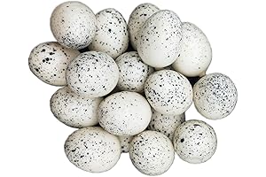 LWINGFLYER Artificial Easter Eggs for Creative Dyeing Projects, Decor, and More