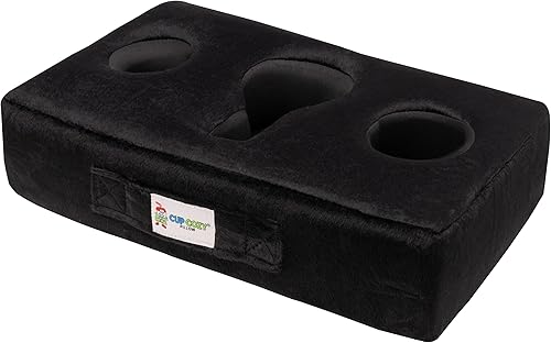 Miniatura 2 de La almohada Cup Cozy original gris - Como se vio en la televisión - El mejor portavasos del mundo para sofácamacoche para bebidasaperitivoscontroles
