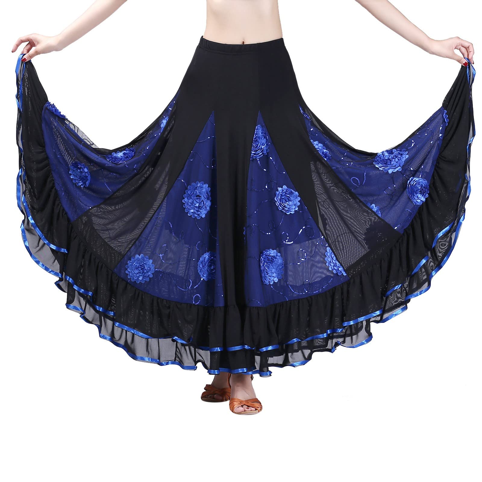 Générique Jupe Tutu en Tulle Femme Jupe De Danse Vintage Rockabilly Plissées Jupe Mini Courte Adulte Haute Taille Rétro Ballet Tutu De Danse Carnaval Jupe Femme Costume De Danse Jupe Paillette Femme