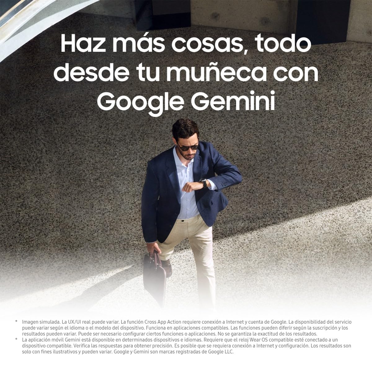 Samsung Galaxy Watch8 Classic 46mm, Bluetooth, Correa Híbrida, Smartwatch con Diseño con Bisel Giratorio, Garantía 3 Años + 1 año Extra, Negro (Versión Española)