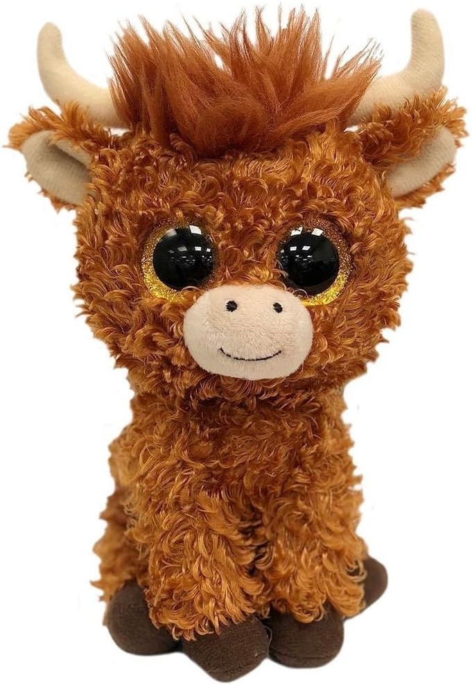 36659 Angus Highland Cow Beanie Boo