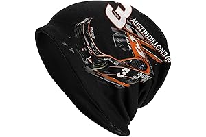 Austin Dillon 3 Beanie Slouchy Knit Hat Caps Cuffed Fisherman Beanies Stretch...