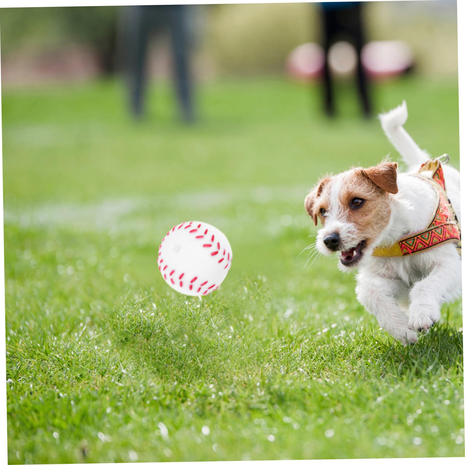 Kisangel 5 Juegos de Juguetes Interactivos para La Dentición de Cachorros Dispensadores de Comida Chirriantes para Perros al Aire 4 Piezas X 5