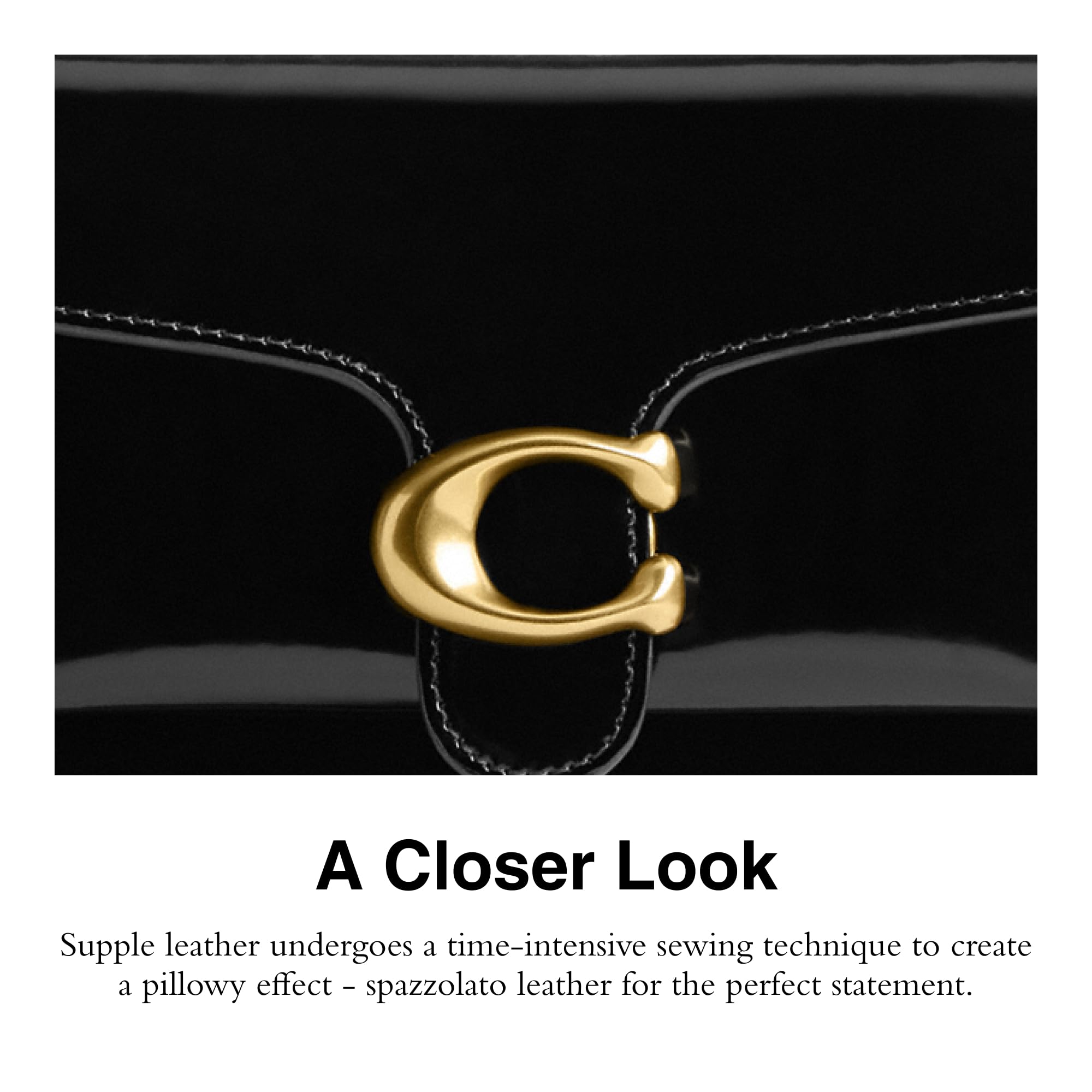 Coach Tabby Chain Clutch: One Size B4/Black