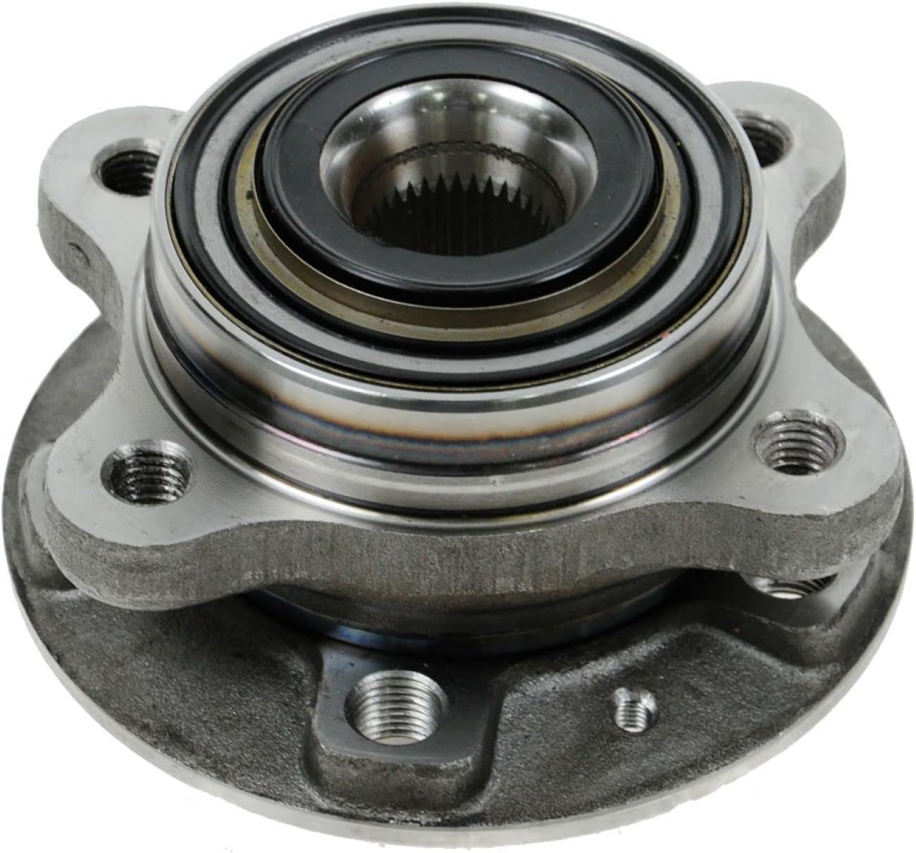 Front Wheel Bearing & Hub Assembly with ABS Sensor Compatible with 2003-2007 Volvo XC90