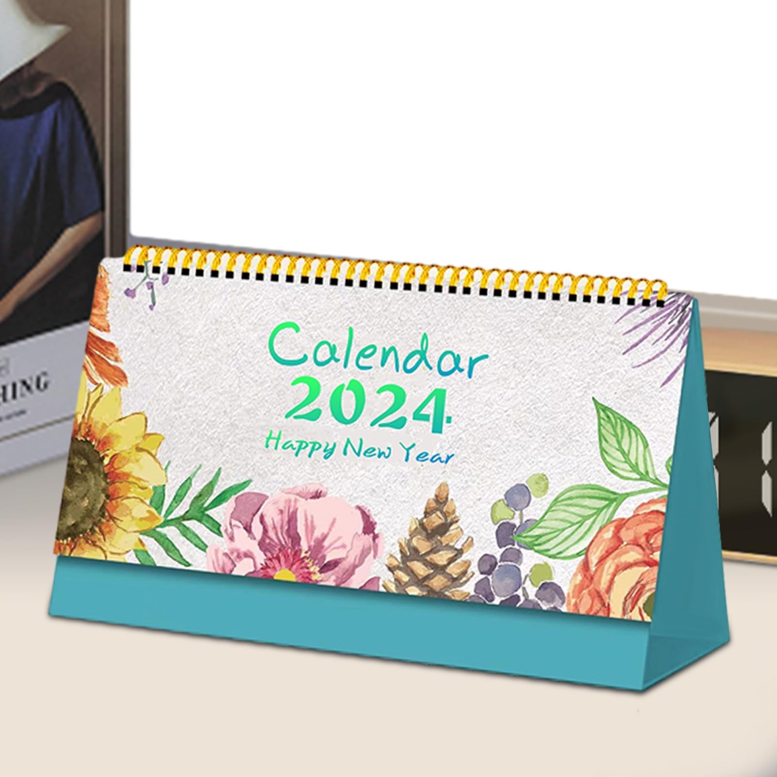 Pianificatore di calendario da tavolo Sottomano da tavolo Calendari da
