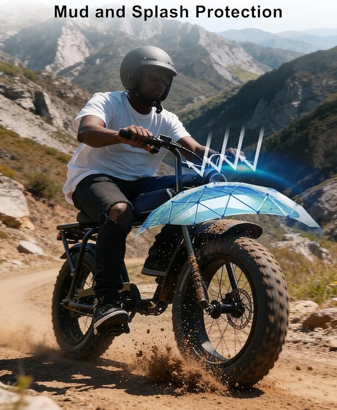 Guardabarros Delantero para Bicicleta Eléctrica Super 73 S1 S2 RX miniatura 4