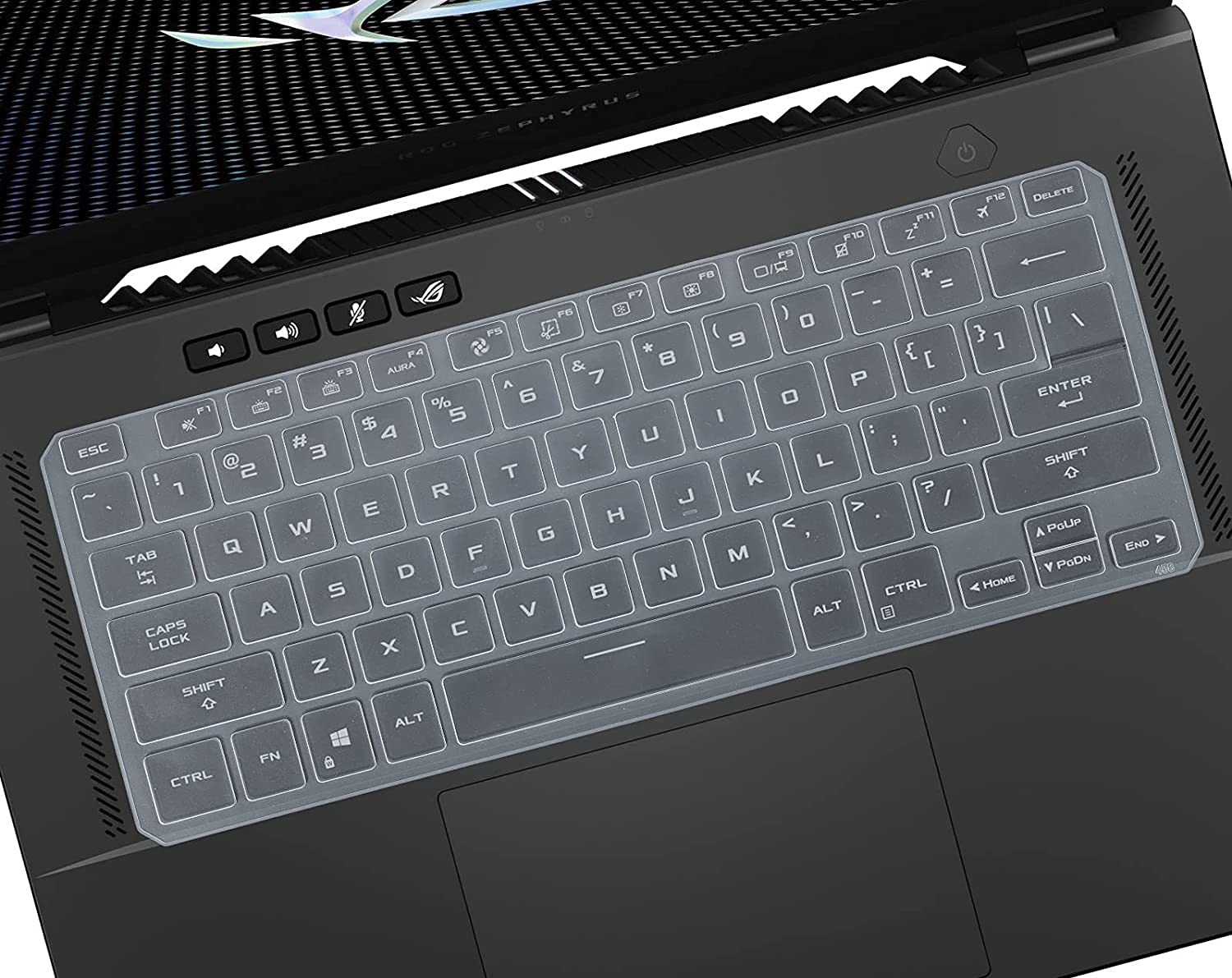 iFyx Silicone Keyboard Protector Skin Cover for 15.6" ASUS ROG Zephyrus G15 GA503 M16 GU603 16" Flow X13 GV301 13.4" Gaming Laptop (Clear) (B0B6WS7KCF) Amazon Price History, Amazon Price Tracker