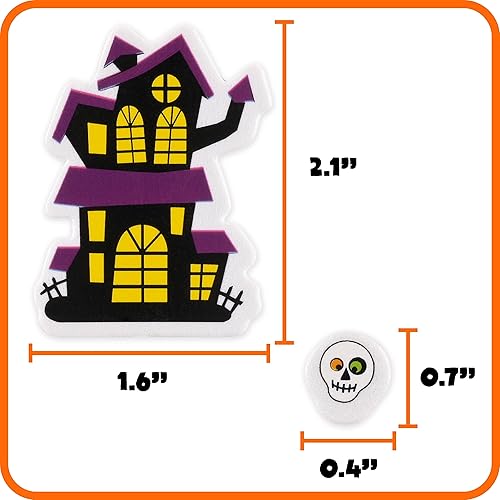 Miniatura 4 de READY 2 LEARN Calcomanías de espuma  Halloween  Paquete de 168  Autoadhesivas  Calcomanías para manualidades de Halloween, álbumes de recortes y