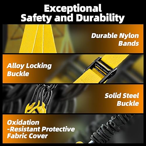 Miniatura 3 de Bandas de asistencia para dominadas, banda de resistencia ajustable para barra de dominadas con 4 bandas de asistencia, reposapiés dobles, bandas de