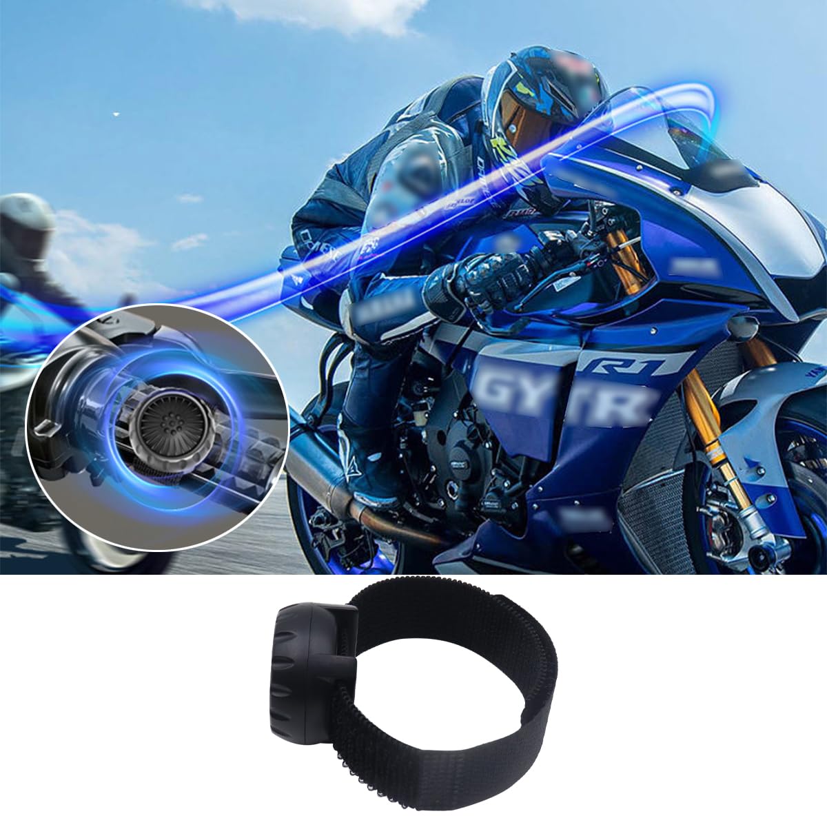 Botón PTT inalámbrico Bluetooth 5.0 PTT interruptor funciona con la aplicación Zello IP67 resistente al agua compatible con iOS 8.0 / Android 4.0