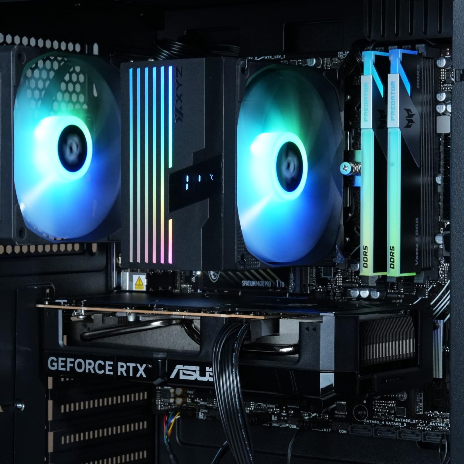 Epical-Q Ordenador sobremesa Gaming Pelanx AMD Ryzen 5 5500, 16GB, 500GB SSD NVME, RTX 3050 + Windows 11 Pro