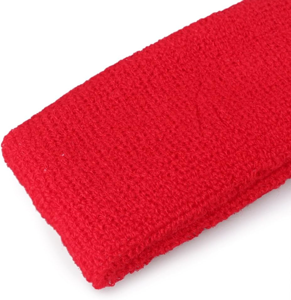 Mallofusa ® 10 PCS Sports Basketball Headband/Sweatband Head Sweat Band/Brace Gift Party Outdoor Activities - Image 4
