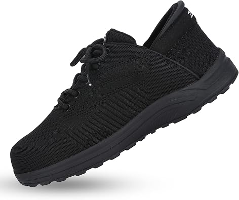 ZEBA Mens Hands Free Slip on Husky Walking Sneakers