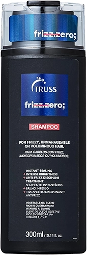 Truss Shampoo Frizz Zero | Controle de Frizz e Brilho Intenso | 300ml
