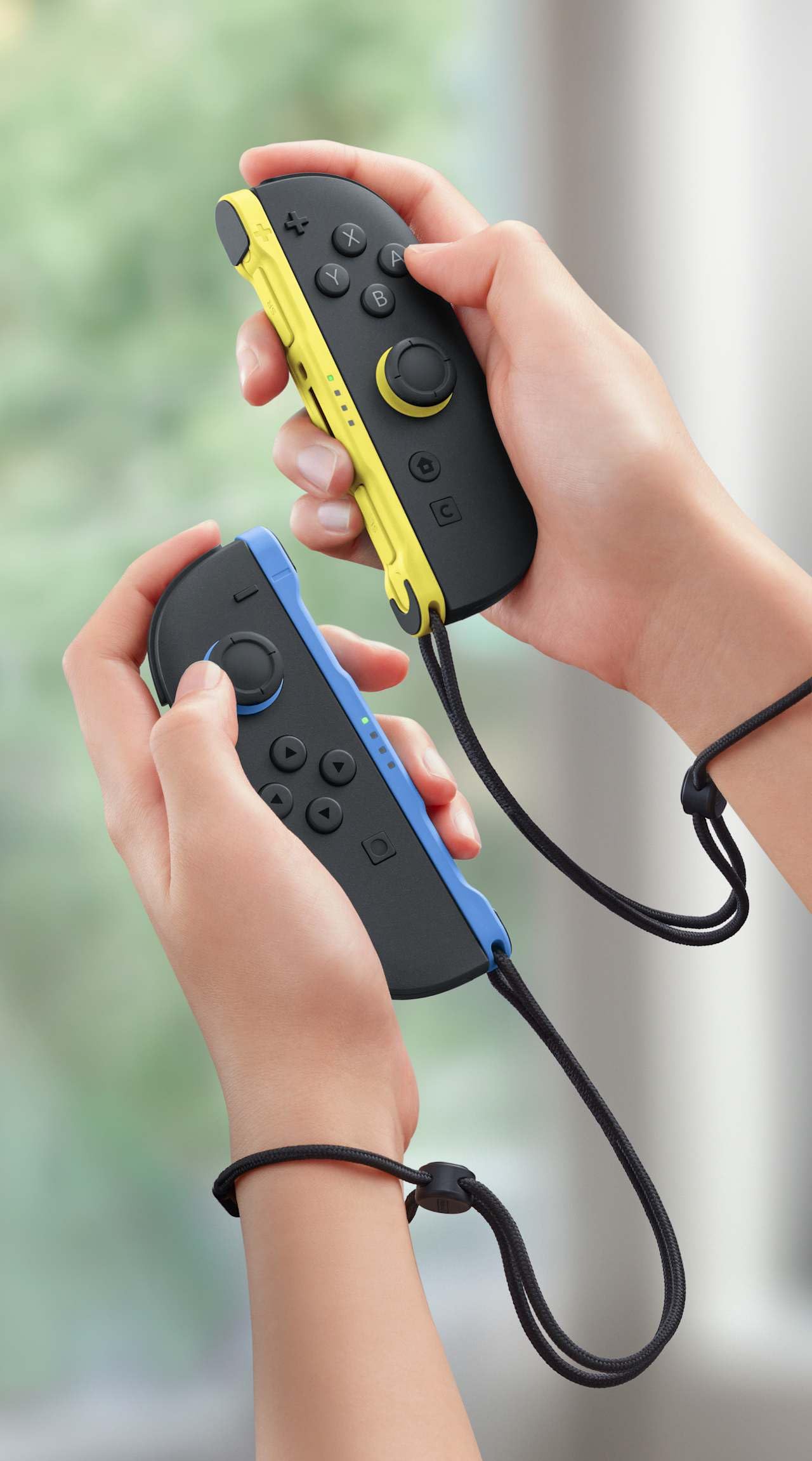 Set da due Controller Joy-Con Blu - Giallo chiaro per Nintendo Switch 2