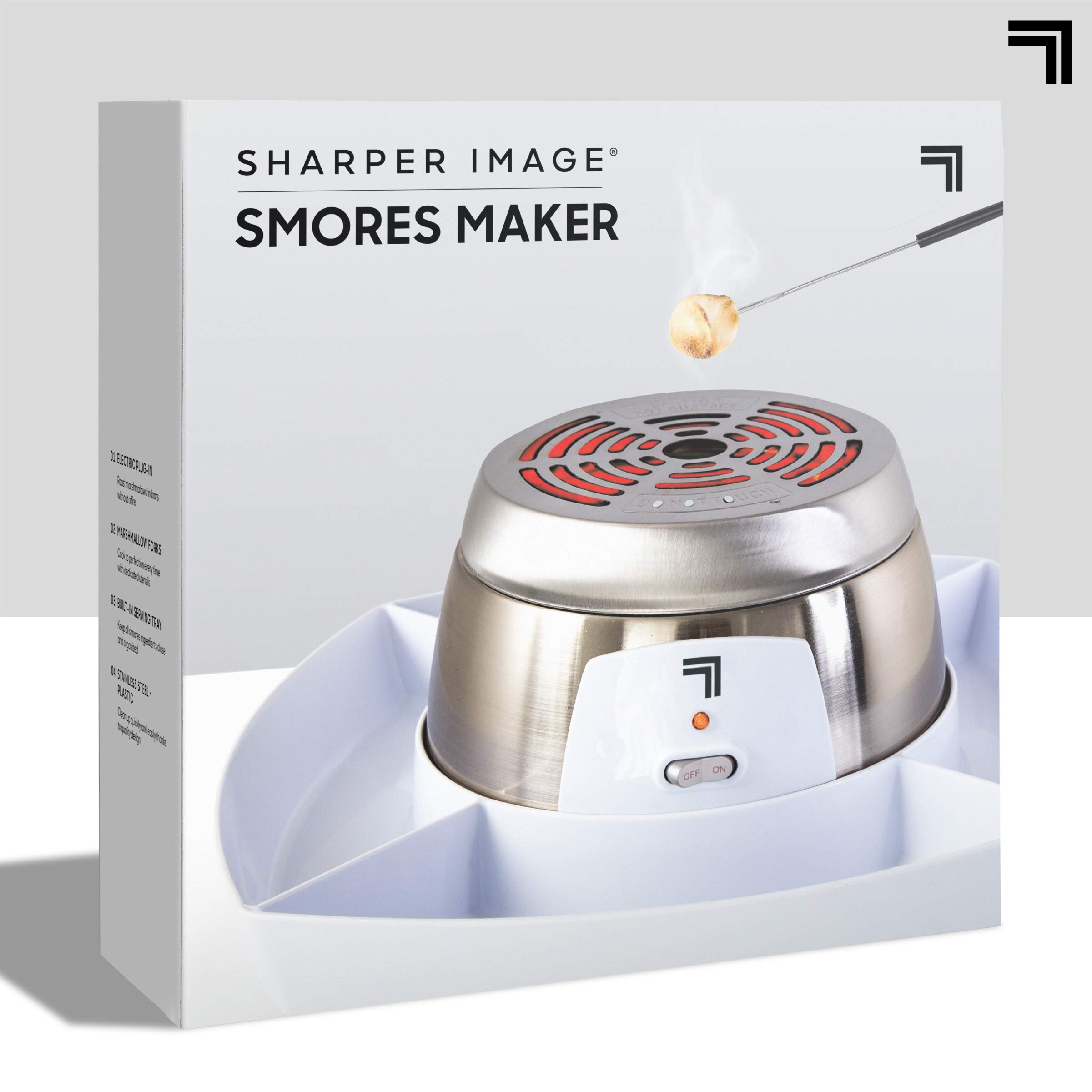 Buy SHARPER IMAGE Electric Tabletop S'mores Maker for Indoors, 6 Piece