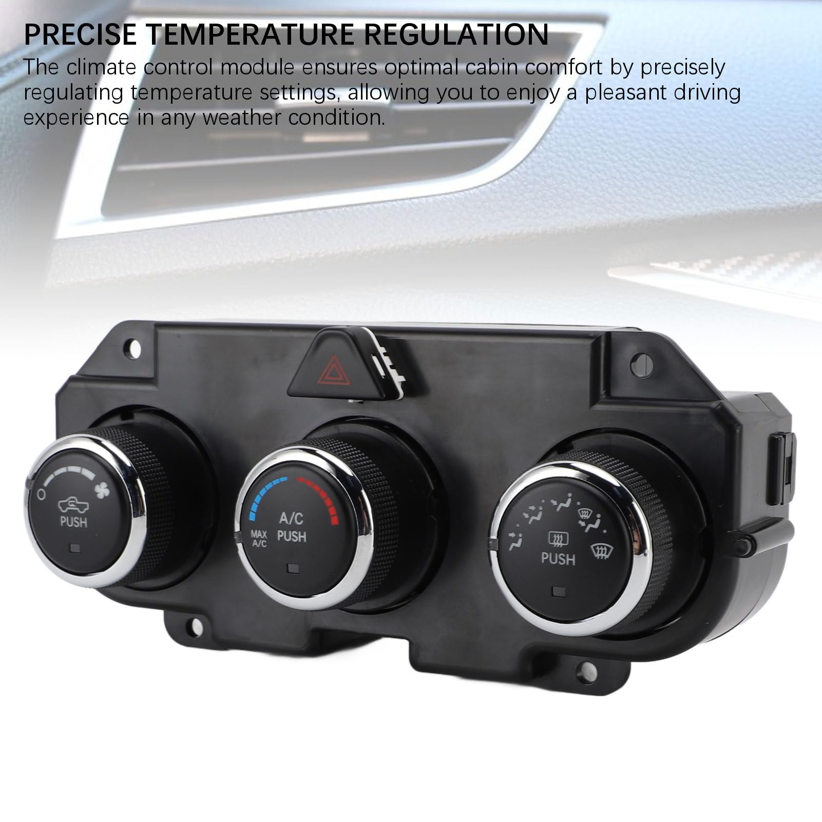 Pannello di Controllo della Manopola del Riscaldatore Interno dell'auto Migliora il Comfort Interno Risposta Rapida P68105021 Sostituzione 1500 2500 3500 Pick-up