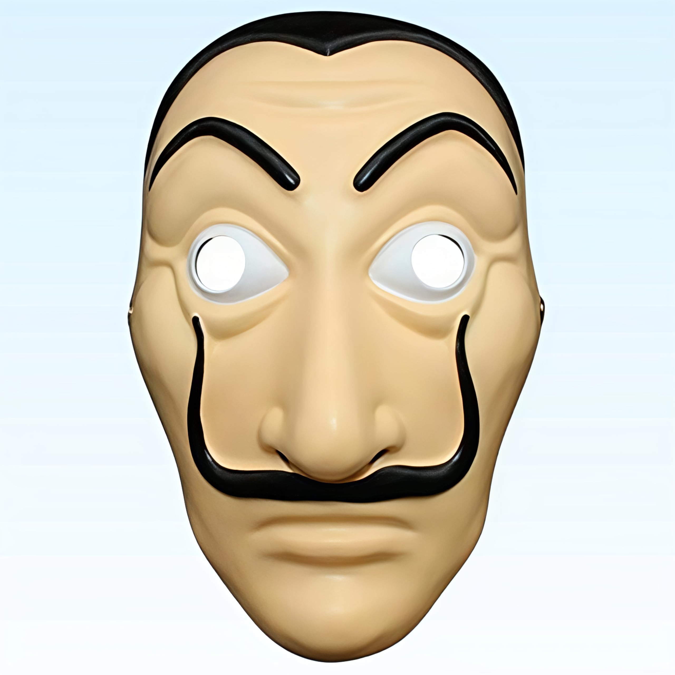 WANNA PARTY Pack of 1, La Casa de Papel Mask Money Heist Salvador Dali Face mask| Money Heist Mask | Fun Party Face Mask Set for Birthday Surprise |Kids and Adult Party Favor