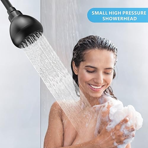 Miniatura 7 de Cabezal de ducha de alta presión, potente cabezal de ducha que aumenta la presión del baño, reemplazo universal perfecto para cabezales de ducha de