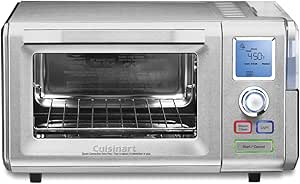 Cuisinart Combo Steam Plus Convection Oven, 9 Functions, LCD Display, 1800W, Silver (CSO-300N1C)