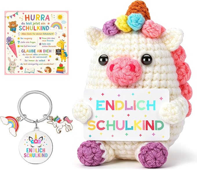 KOOKOOKICHI Unicorn School Gift Set for Girls