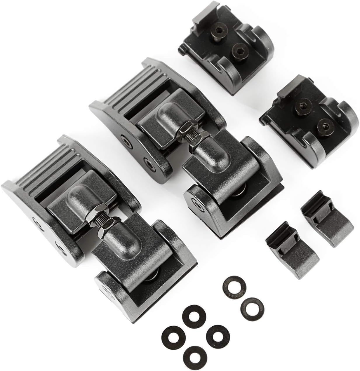 Exclusive Discount 50% Price Rugged Ridge 11210.27 Hood Catch Kit, Textured Black; 2018-Current Jeep Wrangler / 20-Current Gladiator One-Day Sale: Up to 50% Off Rugged Ridge 11210.27 Hood Catch Kit, Textured Black; 2018-Current Jeep Wrangler / 20-Current Gladiator
