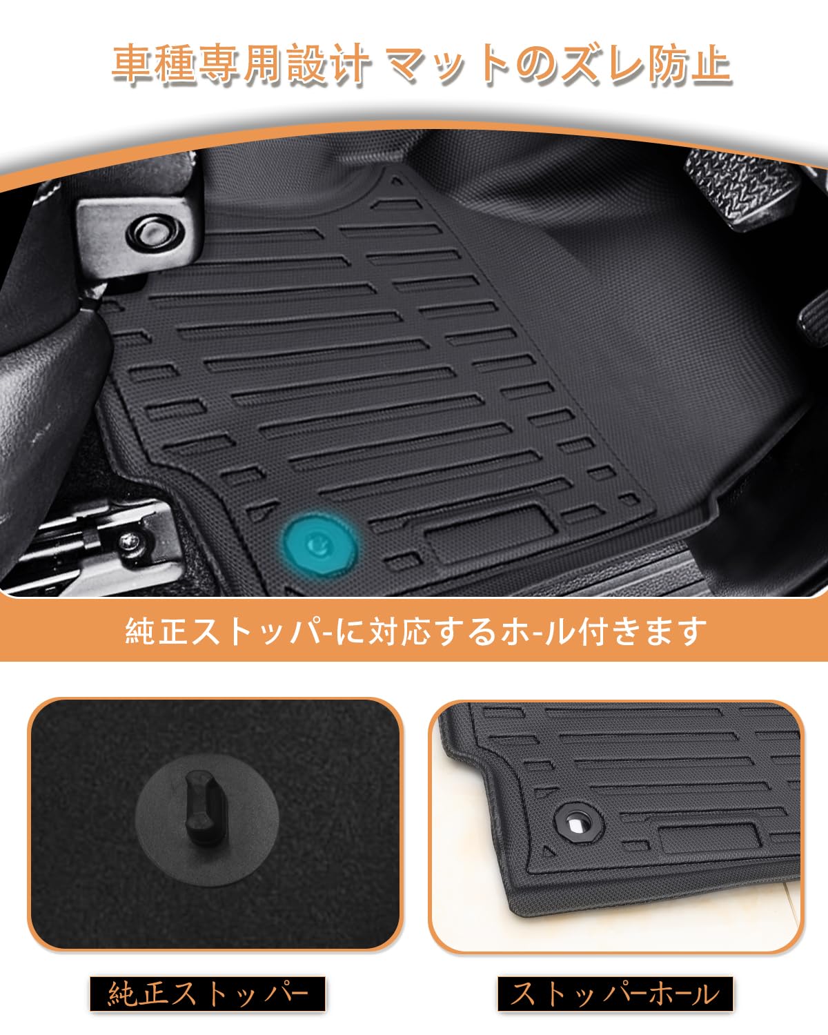 Amazon | Hawjog ホンダ 新型フリード GB系専用 5点セット 3Dフロア 