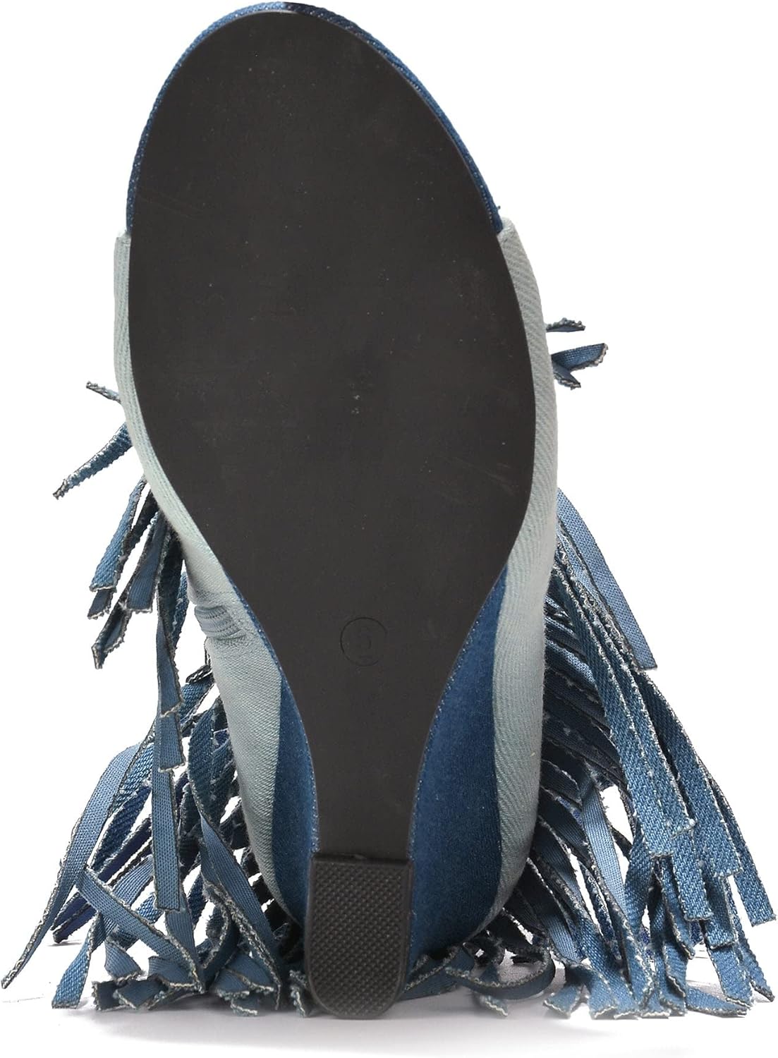 Cape Robbin Women's Tassel Bootie Fringe Hidden Wedge Heel Ankle Boots