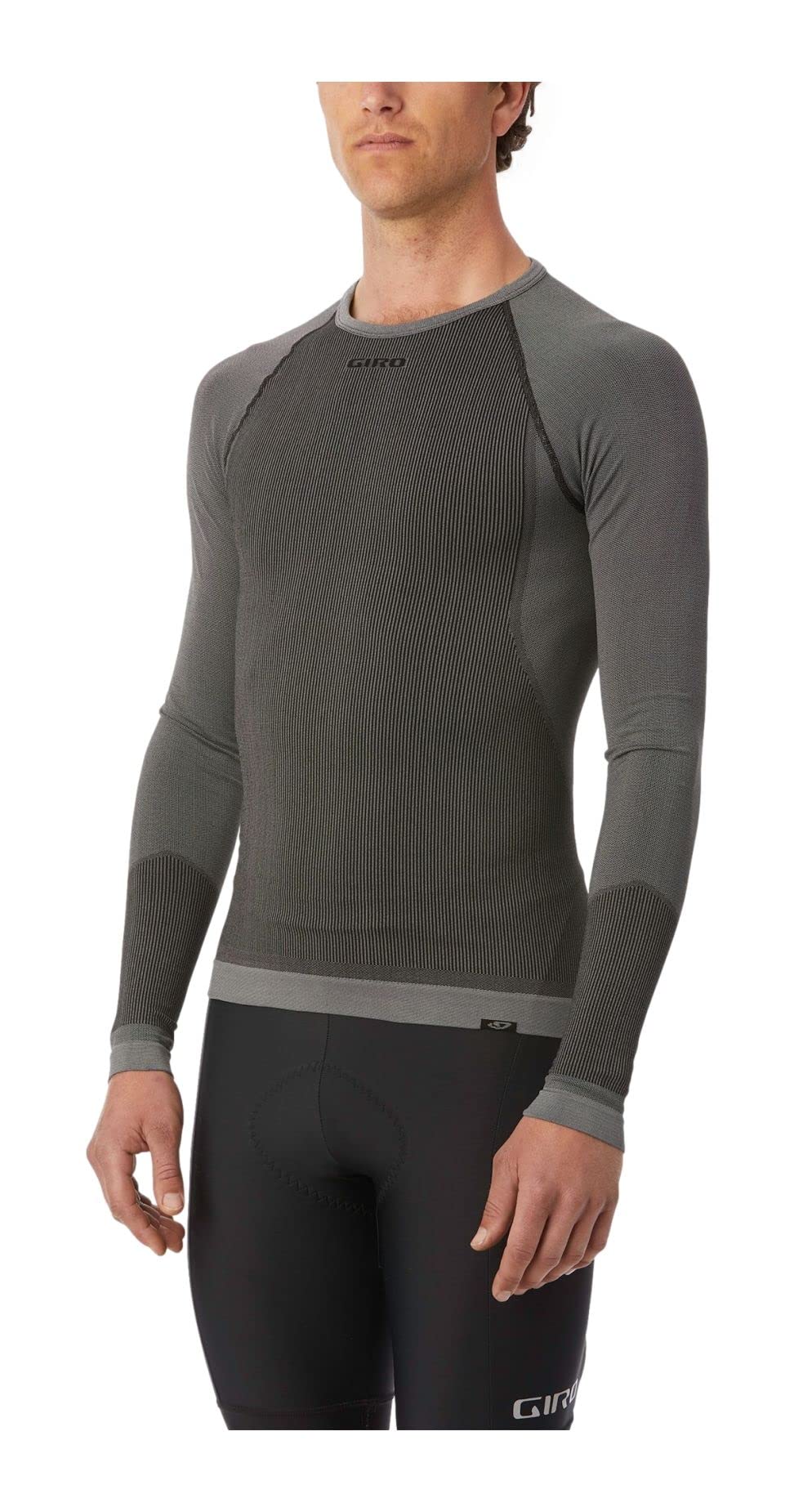 Giro Chrono Long-Sleeve Baselayer - Charcoal Medium/Large