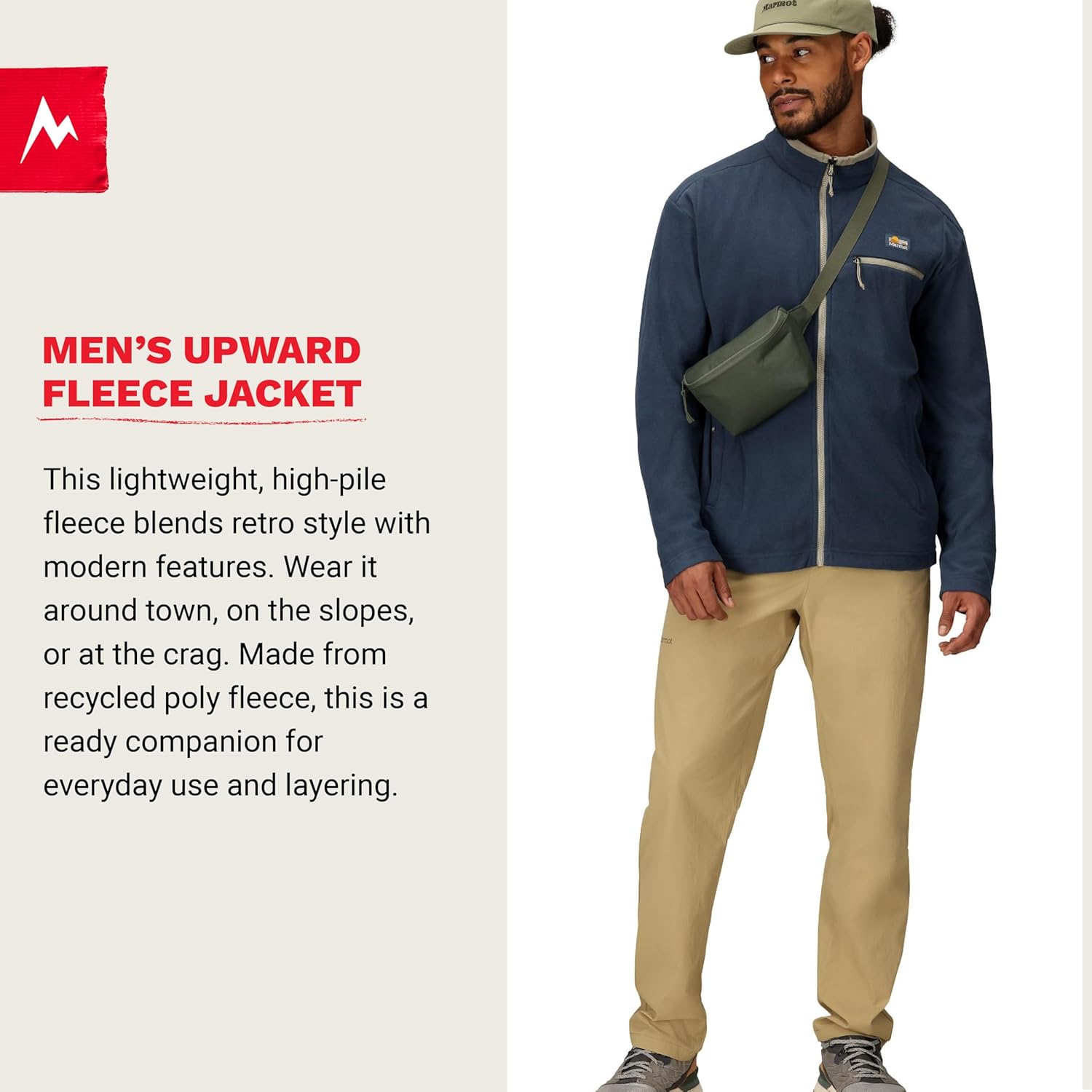 MARMOT mens Upward Fleece Jacket - Image 4