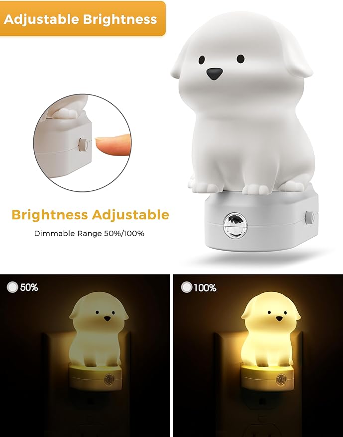Lámpara LED para niños L LOHAS con sensor de luz RGB miniatura 5