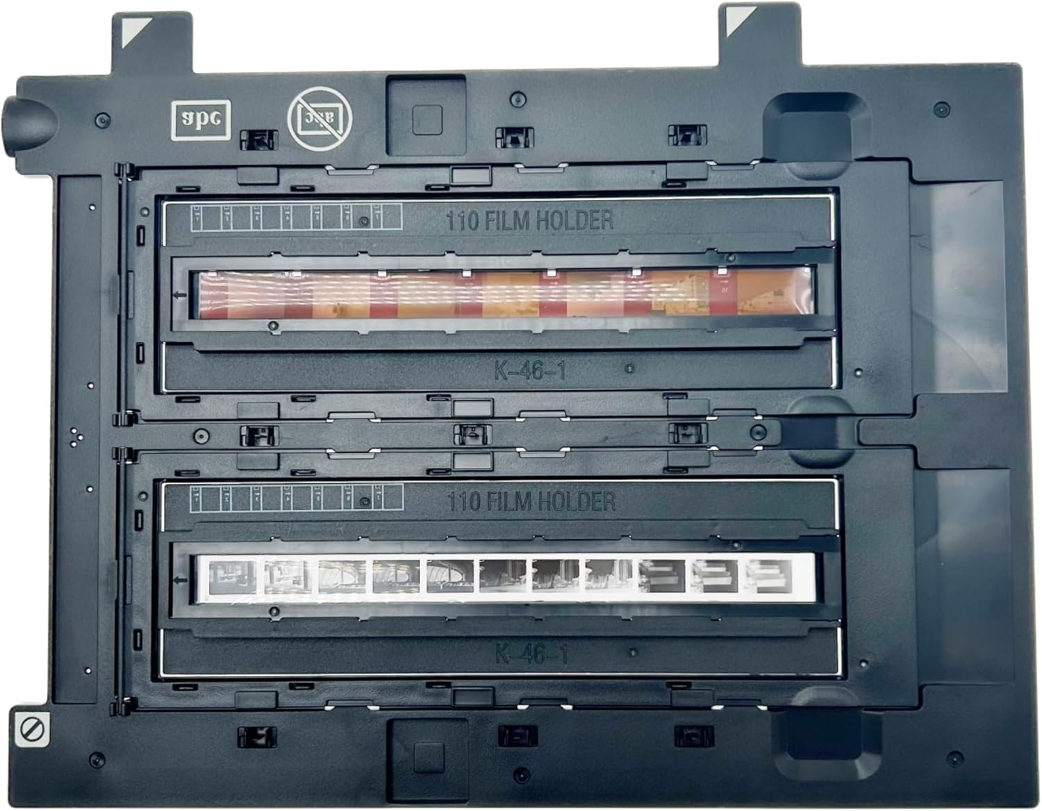 120/220 & 110 / 16mm Positive Photo Scanning Brownie Asp Film Negative Holder Compatible with Epson Perfection V700 Photo V750 Pro Scanner (1pcs 120 Film Holder + 2pcs 110 Film Holder)