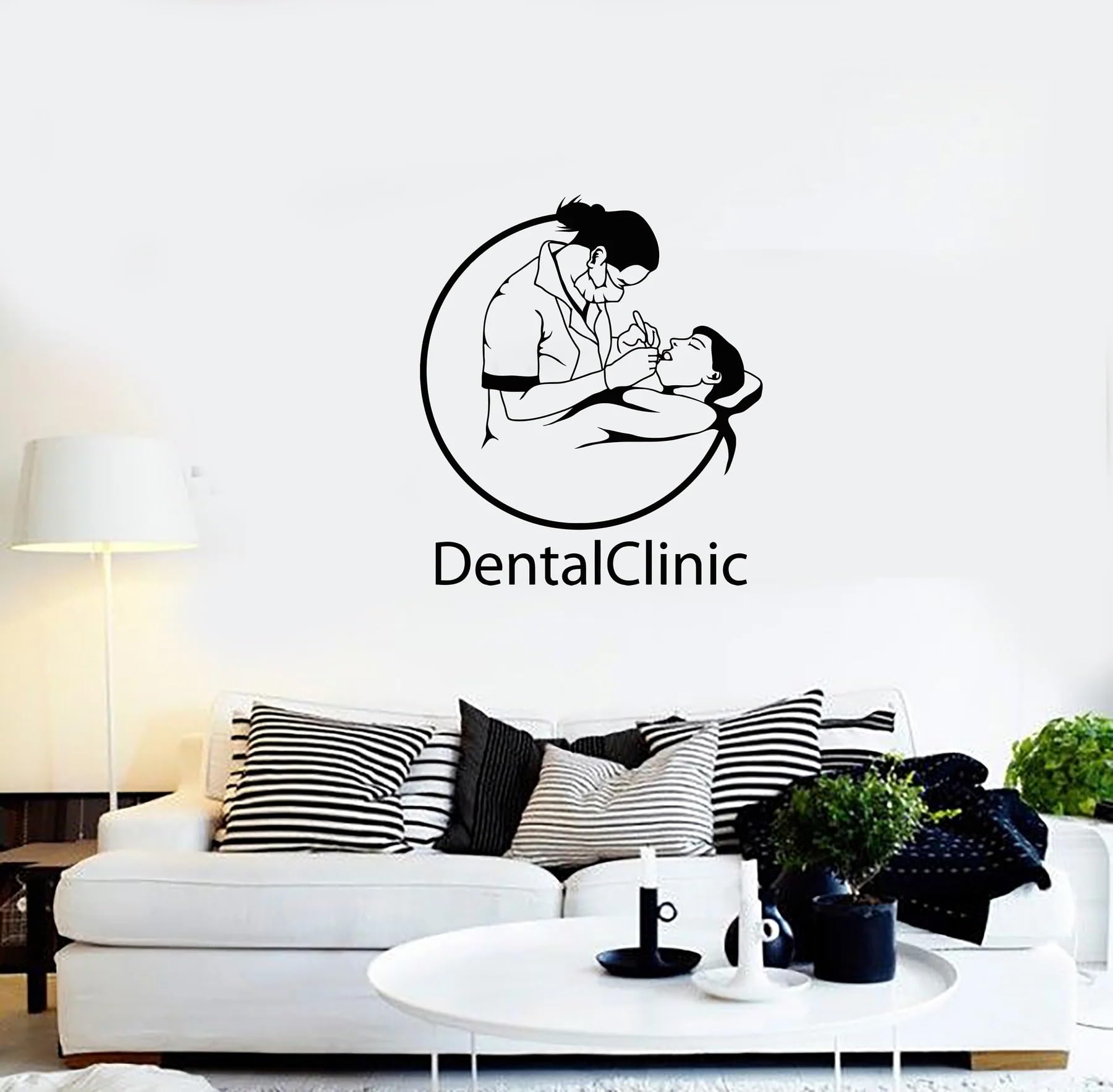 Dental Wall Stickers for Clinic Vinyl Decor Dental Clinic Quote - Wall Decal Dentist - Wall Decals Dental Standard Size (B0CPCVB537) Amazon Price History, Amazon Price Tracker