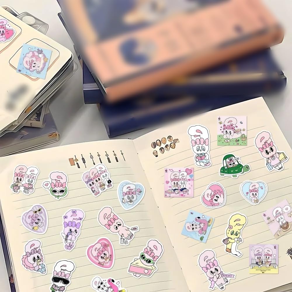 Amazon.co.jp: エスターバニー グッズ ステッカー セット シール 55枚