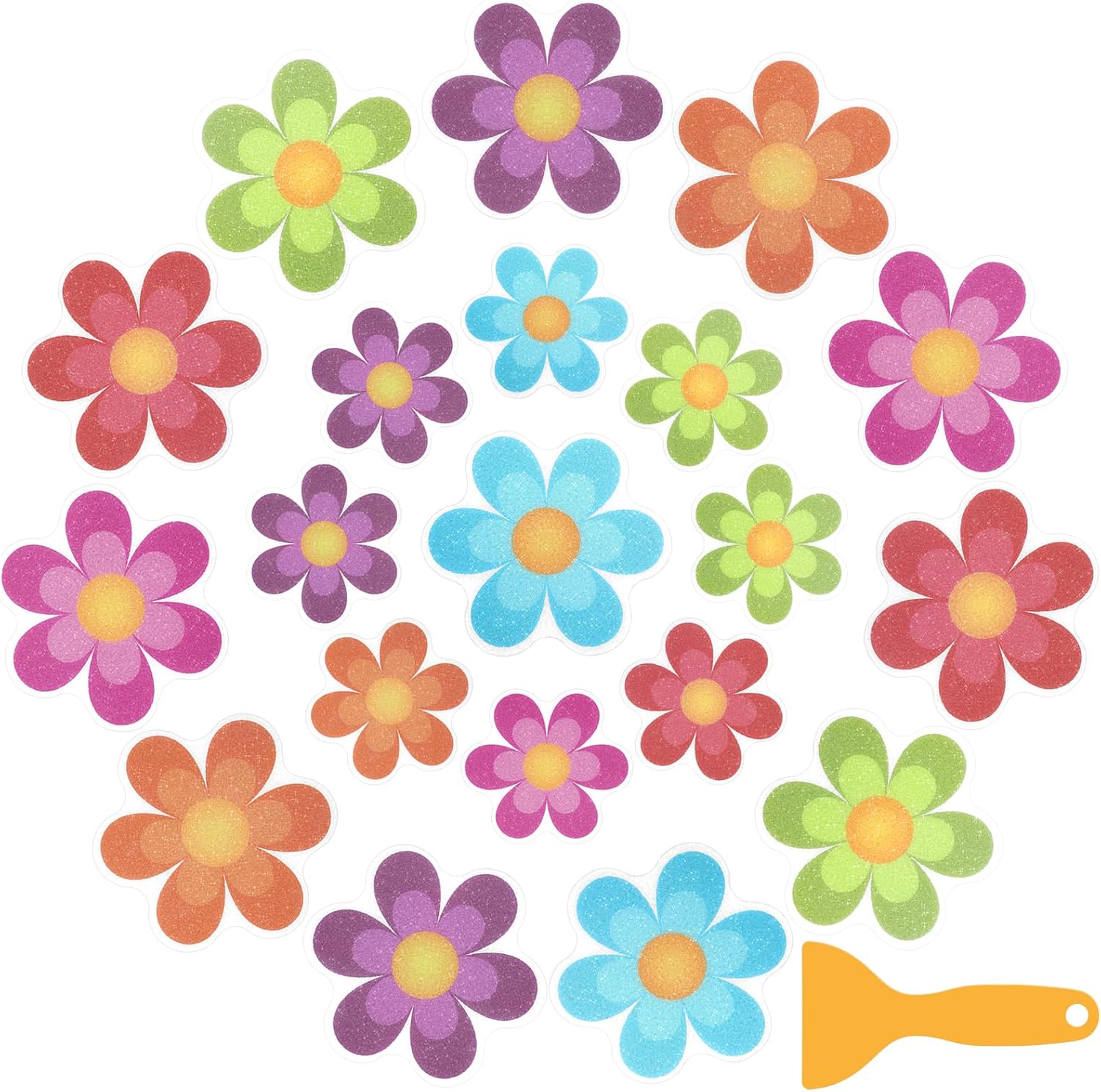 20 Pcs Non Slip Bathtub Stickers Anti Slip Shower Floor