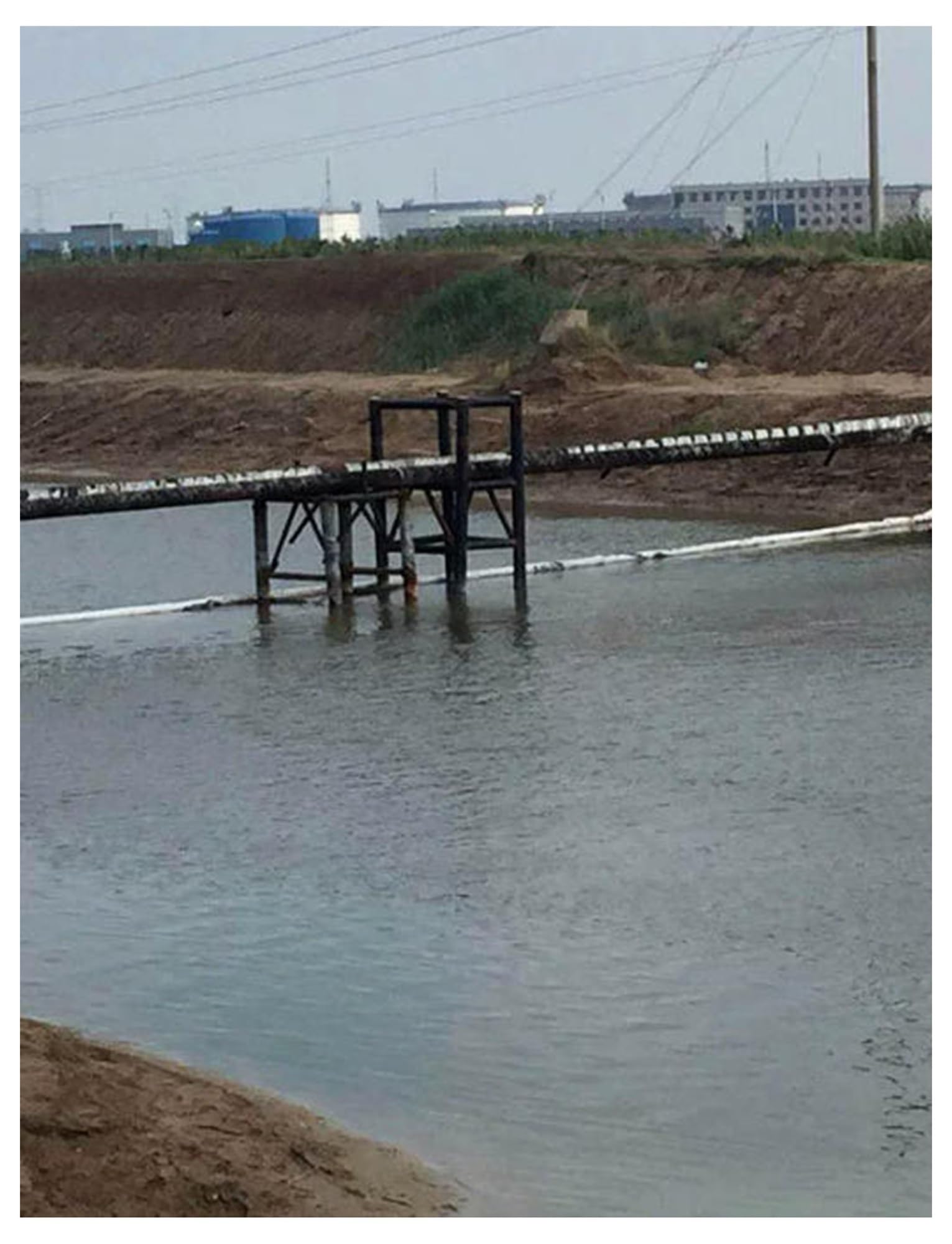 Calze assorbenti resistenti per fiumi e corsi d'acqua, barriera di contenimento dell'olio, 12,7 x 300 cm, soluzione ideale per impianti portuali e fuoriuscite